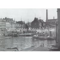 807_1900 Historisches Bild vom Altonaer Holzhafen. | Grosse Elbstrasse - Bilder vom Altonaer Hafenrand.